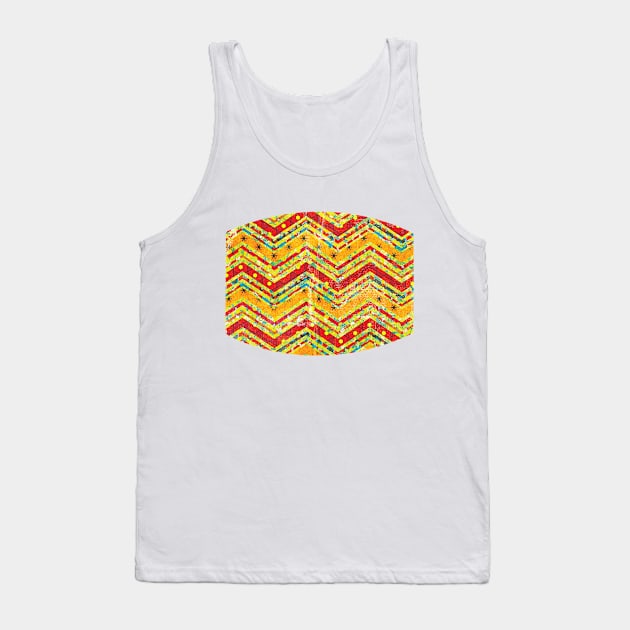 Tribal Fall Autumn Tank Top by KindlyHarlot